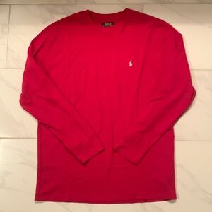 Polo RL long sleeve thermal fabric tee